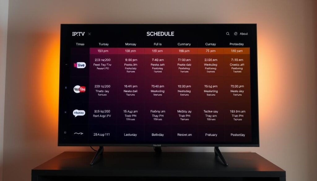 iptv schedule